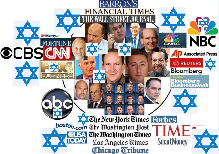 Image result for zionist media